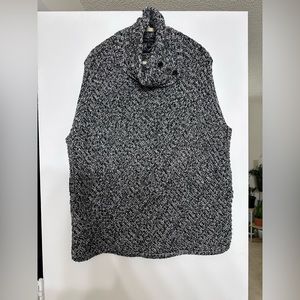 Banana Republic poncho cape sweater XS